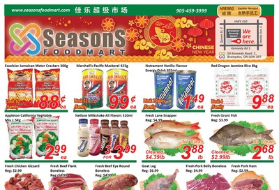 Seasons Food Mart (Brampton) Flyer January 10 to 16