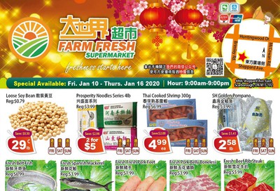 Farm Fresh Supermarket Flyer January 10 to 16