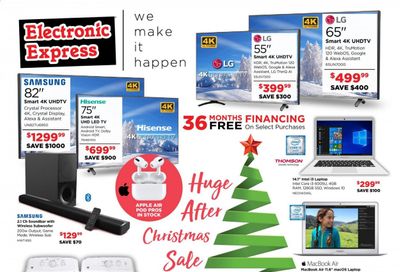 Electronic Express Weekly Ad Flyer December 27 to January 2