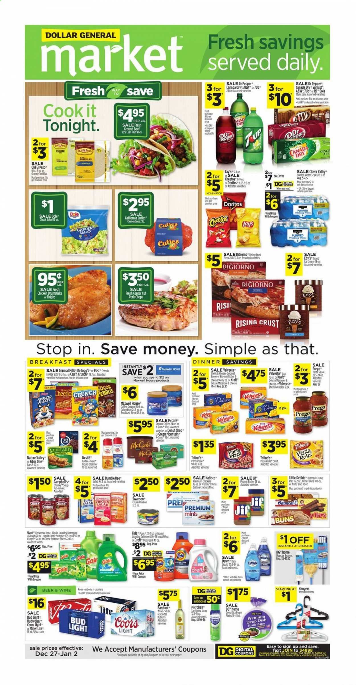 Dollar General (LA) Weekly Ad Flyer December 27 to January 2