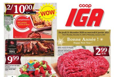 Coop IGA Flyer December 31 to January 6