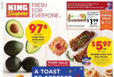 King Soopers (CO, WY) Weekly Ad Flyer December 30 to January 5
