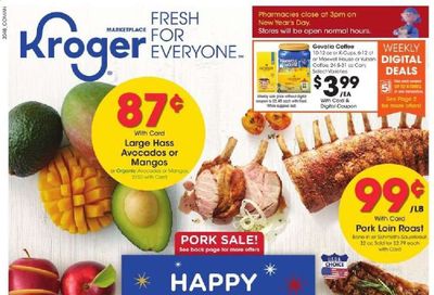 Kroger Weekly Ad Flyer December 30 to January 5