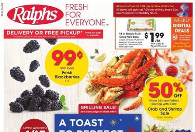 Ralphs (DC, DE, FL, GA, MD, NC, SC, VA) Weekly Ad Flyer December 30 to January 5