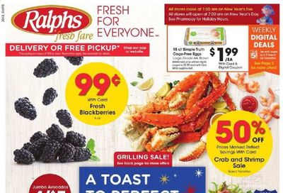 Ralphs fresh fare (DC, DE, FL, GA, MD, NC, SC, VA) Weekly Ad Flyer December 30 to January 5