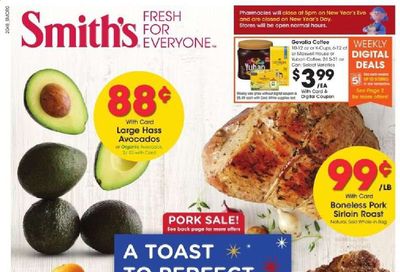 Smith's (AZ, ID, MT, NM, NV, UT, WY) Weekly Ad Flyer December 30 to January 5