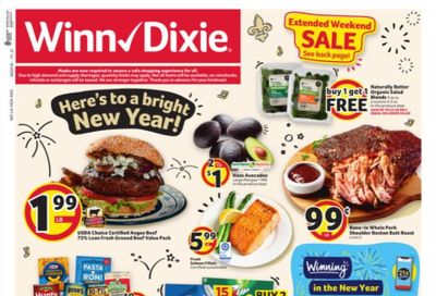 Winn Dixie (AL, FL, GA, LA, MS) Weekly Ad Flyer December 30 to January 5