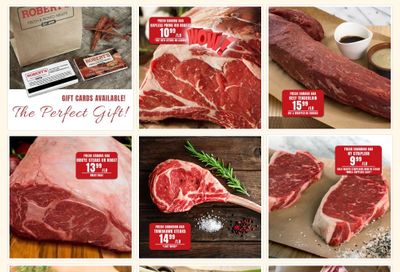 Robert's Fresh and Boxed Meats Flyer December 28 to January 4