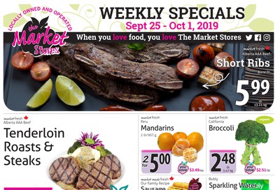 The Market Stores Flyer September 25 to October 1