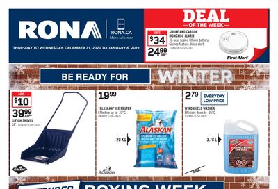 Rona (West) Flyer December 31 to January 6