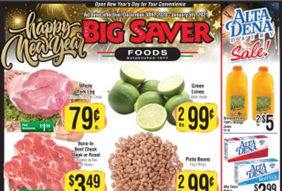 Big Saver Foods New Year Weekly Ad Flyer December 30, 2020 to January 5, 2021