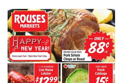 Rouses Markets New Year Weekly Ad Flyer December 30, 2020 to January 6, 2021
