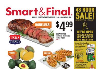 Smart & Final New Year Weekly Ad Flyer December 30, 2020 to January 5, 2021