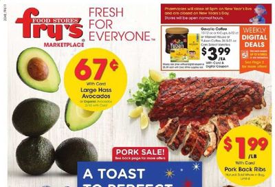 Fry’s (AZ) Weekly Ad Flyer December 30 to January 5