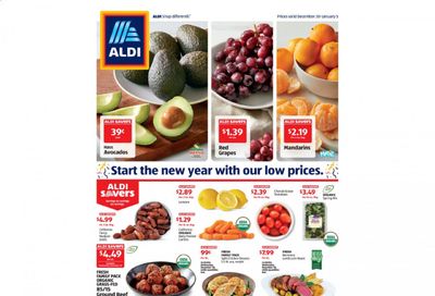 ALDI Weekly Ad Flyer December 30 to January 5