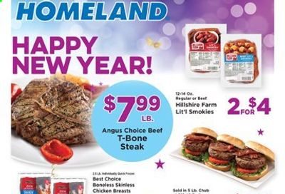 Homeland (OK, TX) Weekly Ad Flyer December 30 to January 5