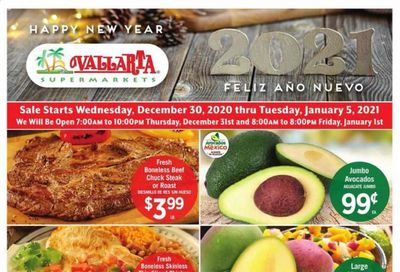 Vallarta (CA) Weekly Ad Flyer December 30 to January 5