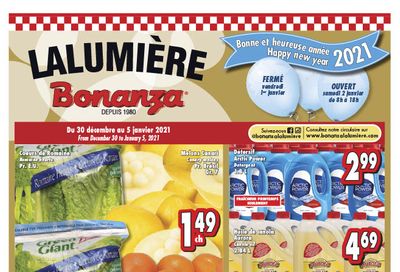 Bonanza Flyer December 30 to January 5