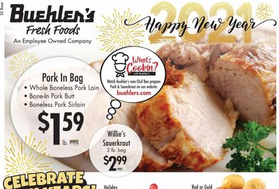 Buehler's Weekly Ad Flyer December 30 to January 5