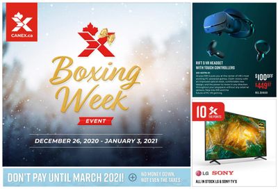 Canex Boxing Week Flyer December 26 to January 3