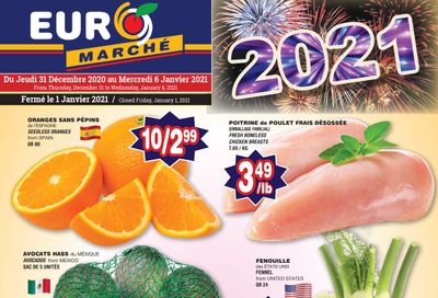 Euro Marche Flyer December 31 to January 6