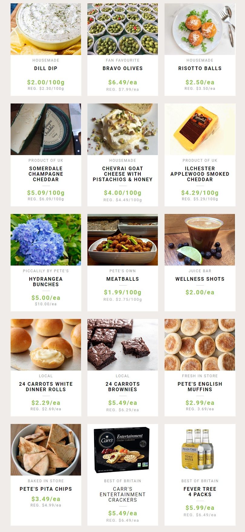 Pete's Fine Foods Flyer December 31 to January 6