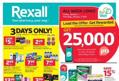 Rexall (BC) Flyer January 1 to 7