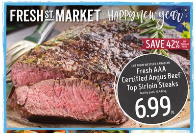 Fresh St. Market Flyer January 1 to 7