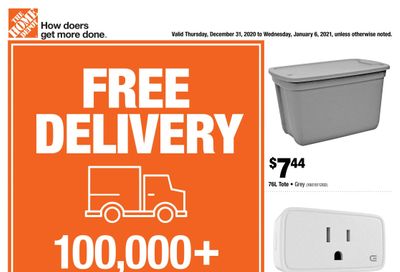 Home Depot (BC) Flyer December 31 to January 6