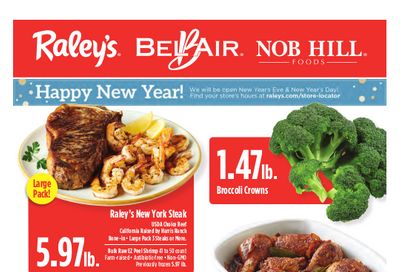 Raley's New Year Weekly Ad Flyer December 30, 2020 to January 12, 2021