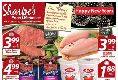 Sharpe's Food Market Flyer December 31 to January 6