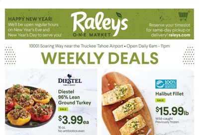 Raley's (CA) Weekly Ad Flyer December 30 to January 5