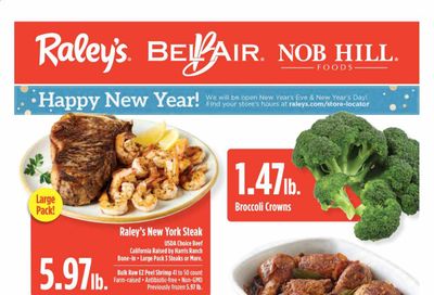 Raley's (CA, NV) Weekly Ad Flyer December 30 to January 5