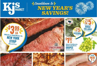 KJ´s Market (GA, SC) Weekly Ad Flyer December 30 to January 5