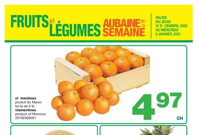 Wholesale Club (QC) Produce Deal of the Week Flyer December 31 to January 6