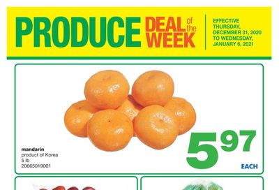 Wholesale Club (West) Produce Deal of the Week Flyer December 31 to January 6