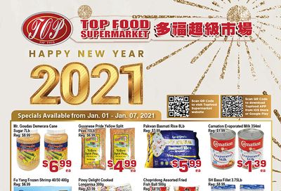 Top Food Supermarket Flyer January 1 to 7