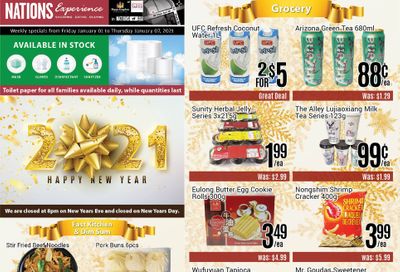 Nations Fresh Foods (Toronto) Flyer January 1 to 7