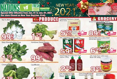 Nations Fresh Foods (Hamilton) Flyer January 1 to 7