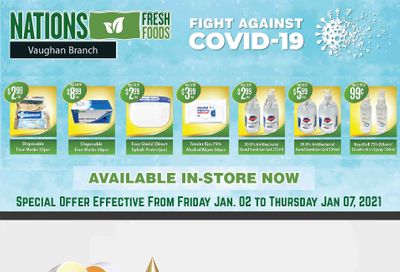 Nations Fresh Foods (Vaughan) Flyer January 2 to 7