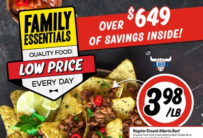 Freson Bros. Family Essentials Flyer January 1 to February 25