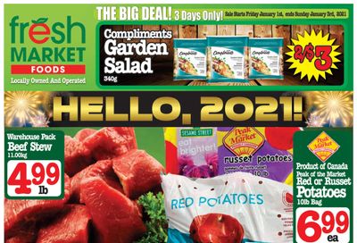Fresh Market Foods Flyer January 1 to 7