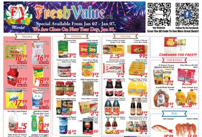 Fresh Value Flyer January 2 to 7