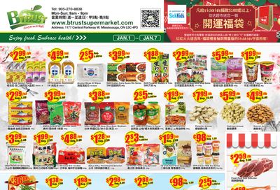 Btrust Supermarket (Mississauga) Flyer January 1 to 7