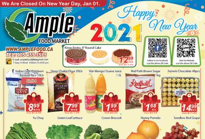 Ample Food Market Flyer January 1 to 7