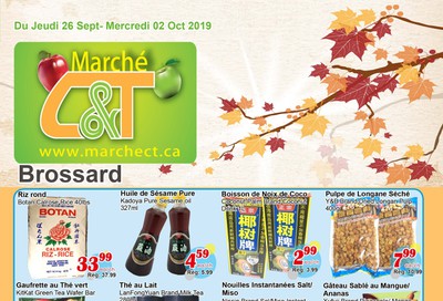 Marche C&T (Brossard) Flyer September 26 to October 2