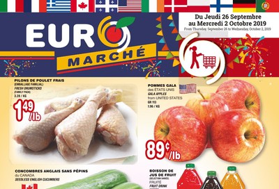 Euro Marche Flyer September 26 to October 2