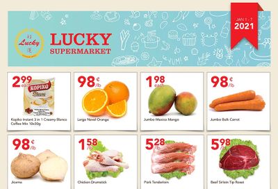 Lucky Supermarket (Winnipeg) Flyer January 1 to 7