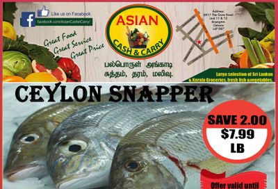 Asian Cash & Carry Flyer January 1 to 7