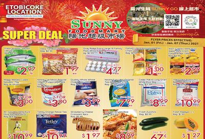 Sunny Foodmart (Etobicoke) Flyer January 1 to 7